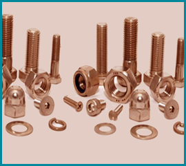 Copper Nickel Alloy 90/10 Fasteners Manufacturer Exporter